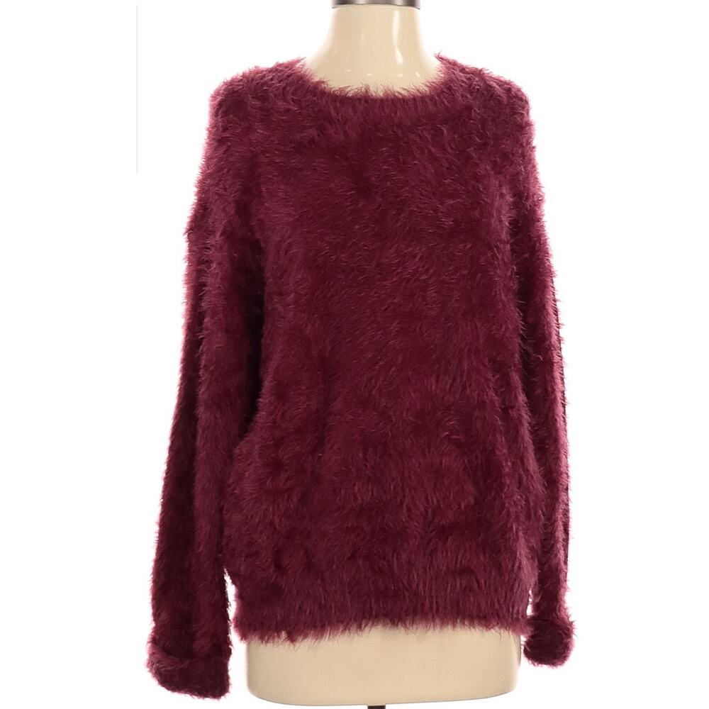 One Teaspoon Sugarloaf Sweater In Bordeaux Size Small